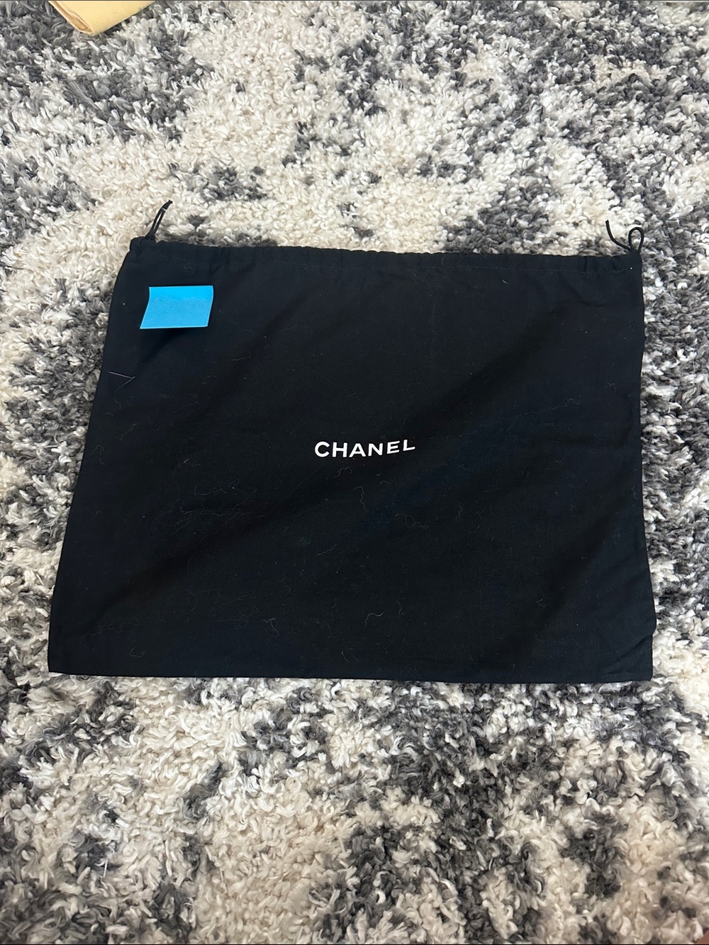 CHANEL Black Dust Bag - Branded Protective Storage